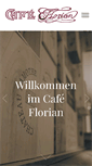 Mobile Screenshot of cafe-florian-bayreuth.de